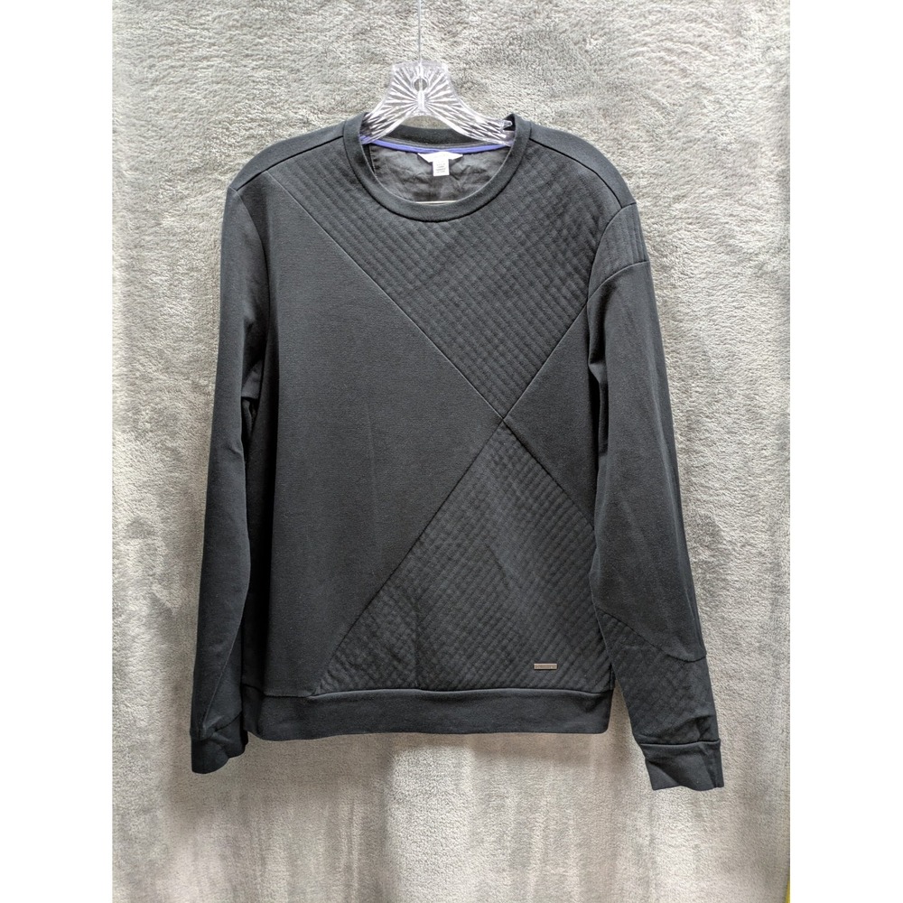 Calvin Klein Sweatshirt Women's Small‎ Black Minimalist Casual